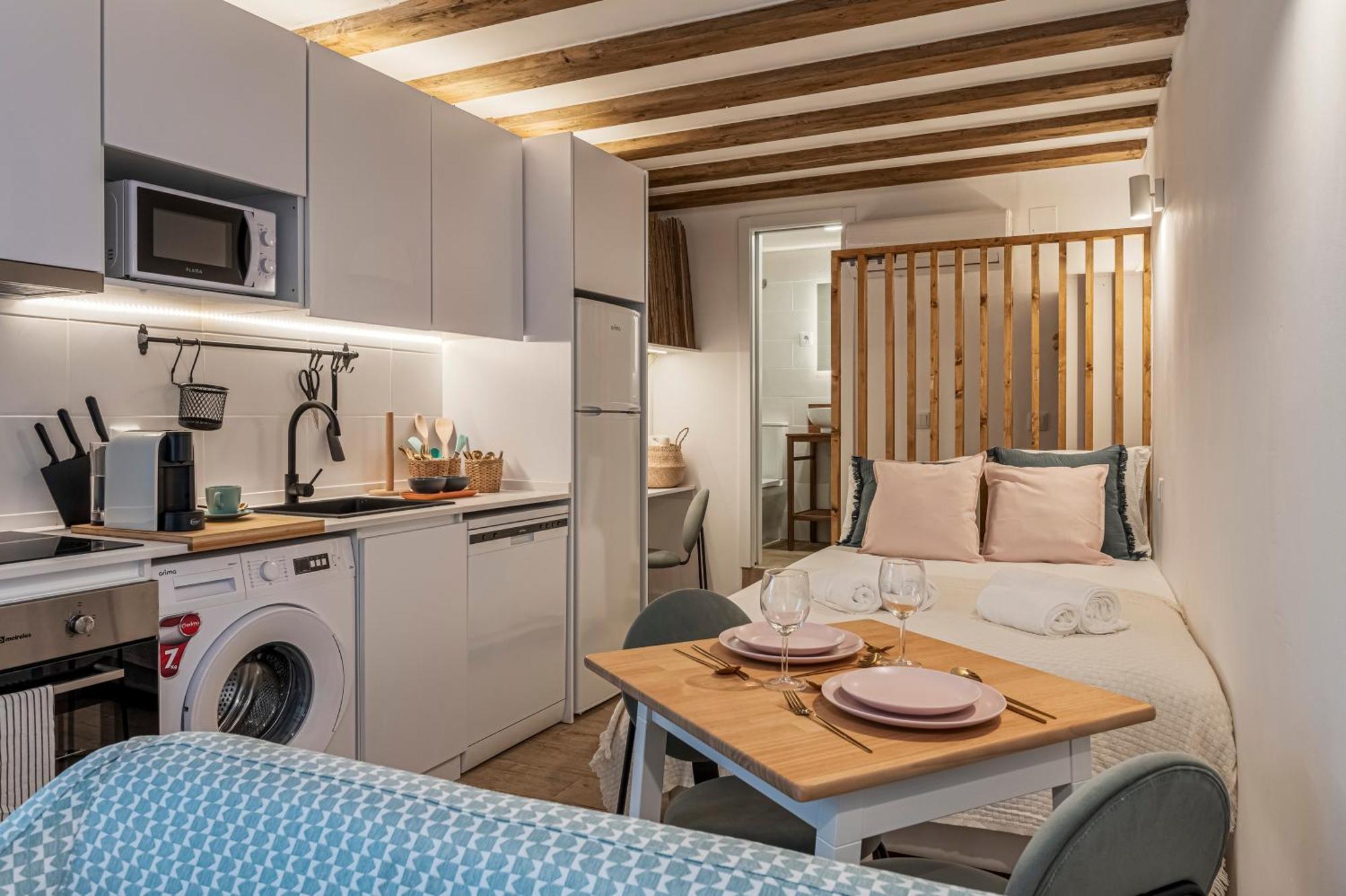 Chalet Marias - Parede Beach Apartments Eksteriør billede